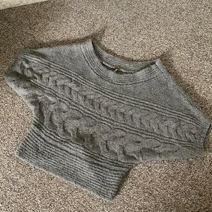 Free people empire crop sweater
